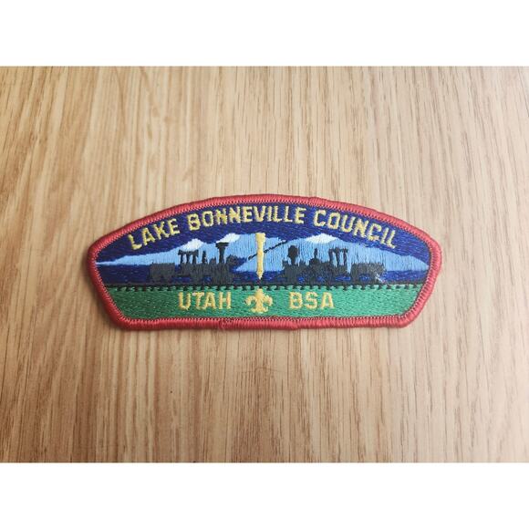 Lake Bonneville Council BSA Patch Utah Boy Scouts of America Embroidered Badge - Picture 1 of 3